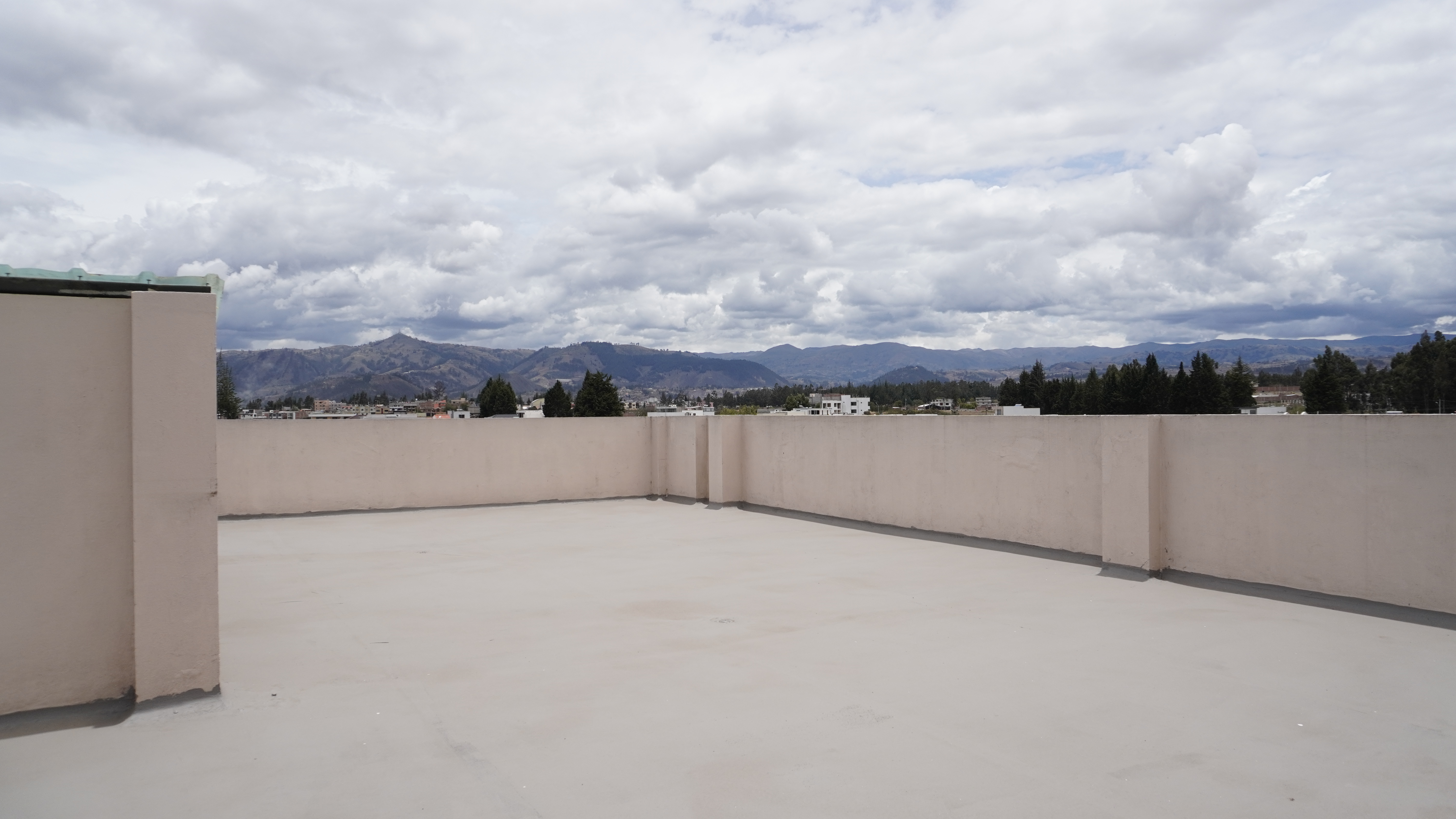 Balcón con vista panorámica